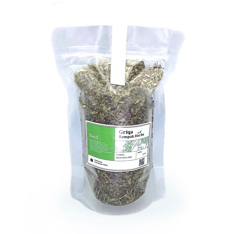 

Daun Basil Kering / Dried Basil Leaves / Basil Leaf 55 gr