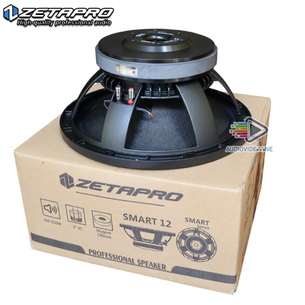 SPEAKER KOMPONEN ZETAPRO SMART 12 / SMART12 / SMART-12 12 INCH VOICE COIL 3 INCH RESMI ZETAPRO