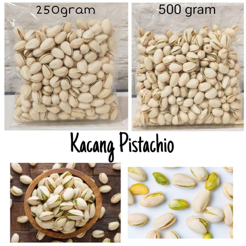 

Kacang Pistachio 250gr- 500gr