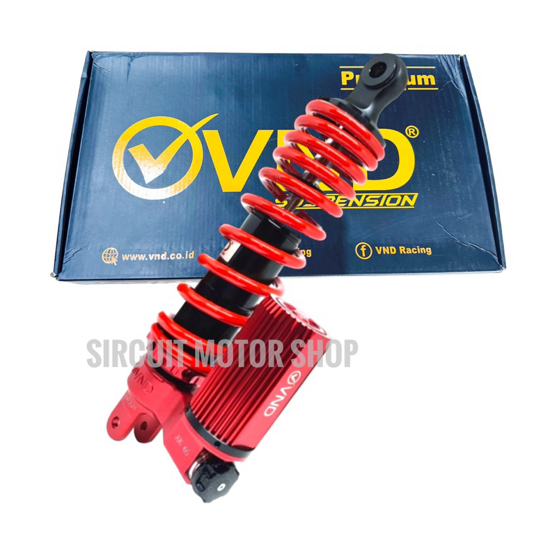 SHOCK BELAKANG VND AK55 330MM VARIO 125 BEAT VARIO 150 SCOOPY VND TABUNG BAWAH MODEL PROFENDER