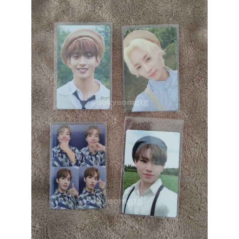 photocard hmv beret dokyeom jeonghan