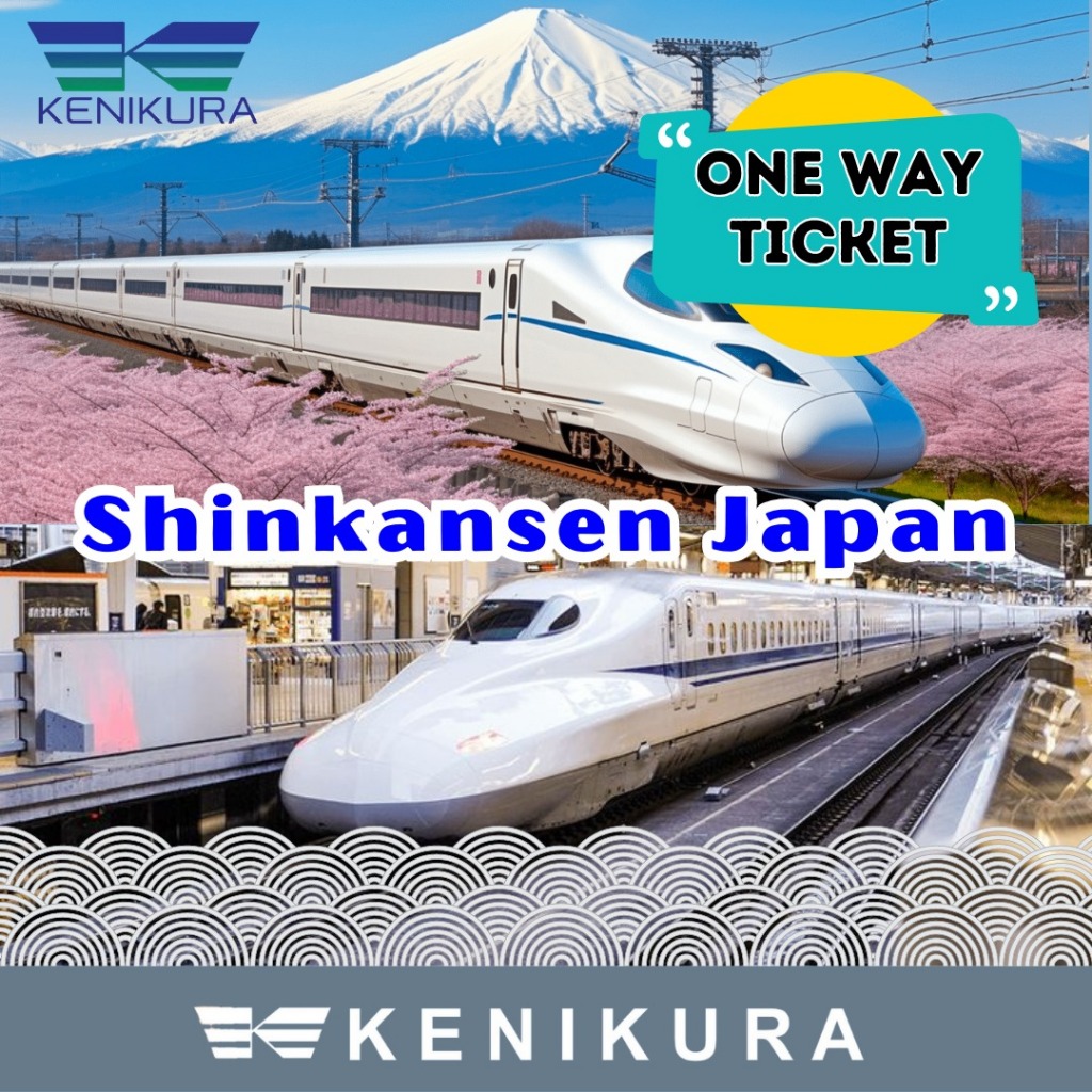 One Way Shinkansen Japan Ticket jepang kereta tokyo osaka kyoto tiket