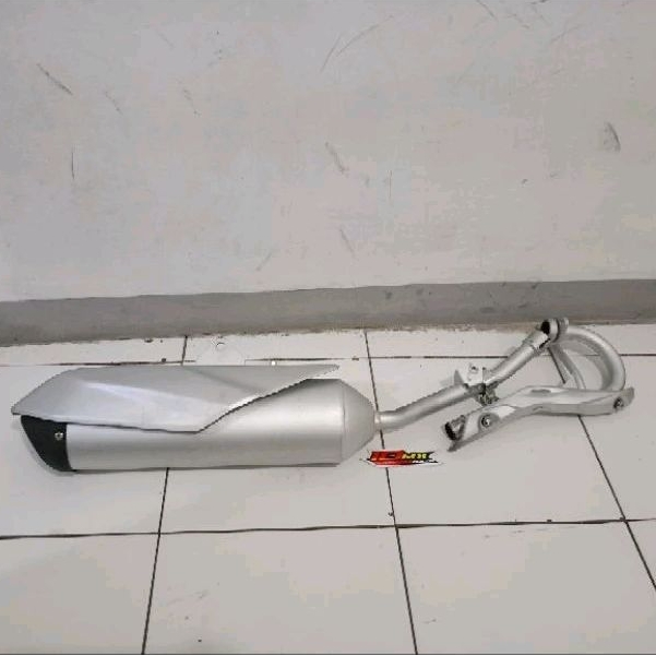 knalpot standar KLX 150 BF original kenalpot KLX DTRACKER150 KLXG ori copotan asli bawaan motor