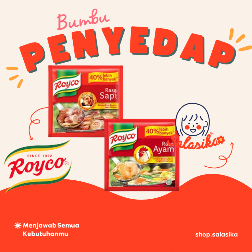 

Royco BUMBU KALDU Penyedap Makanan Penyedap Beryodium