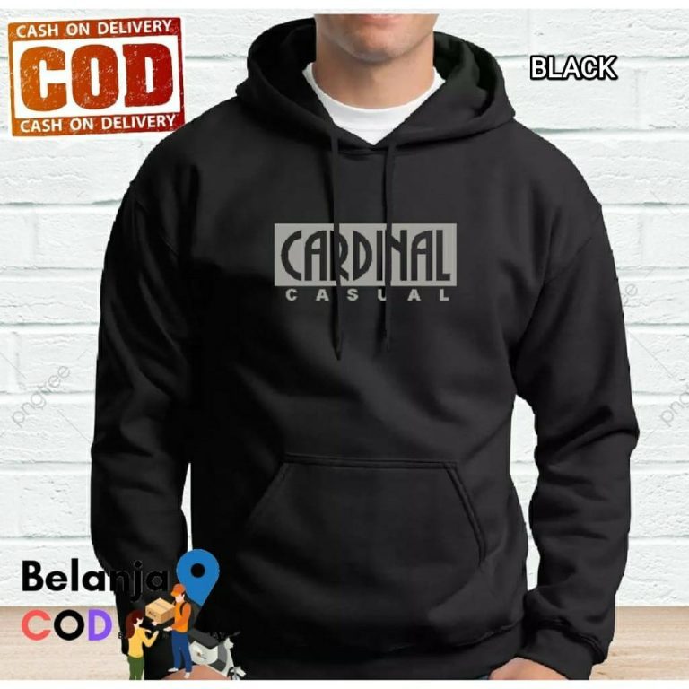 jaket hoodie formal, jaket pria wanita cardinal casual jumbo all size