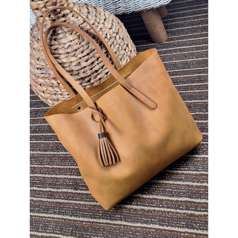 RFL Genuine Leather - tas wanita kulit asli - totebag wanita - tas kulit asli - totebag kulit asli 5