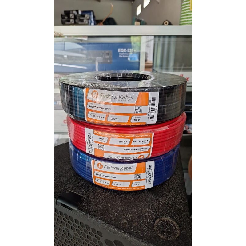 Kabel Mic stereo Federal 100M