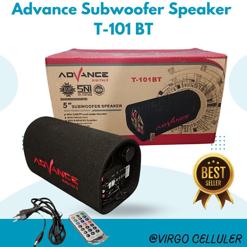 [PROMO] Advance Subwoofer Speaker 5" Model T101-BT speaker Bluetooth