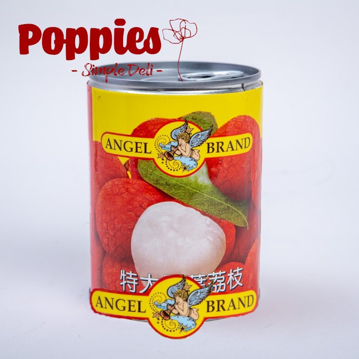 

Buah Leci Kaleng ANGEL BRAND Lychee in Heavy Syrup - 565gr