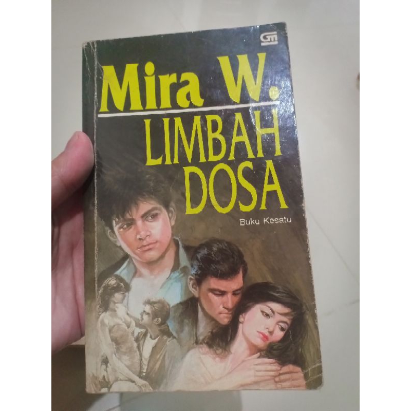 Sepaket Novel Lawas Mira W Berjudul Limbah Dosa original