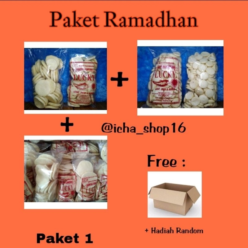 [Paket Ramadhan] Kerupuk Kemplang Lucky