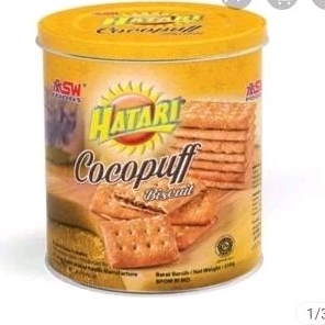 

HATARI BISKUIT COCOPUFF 325GR