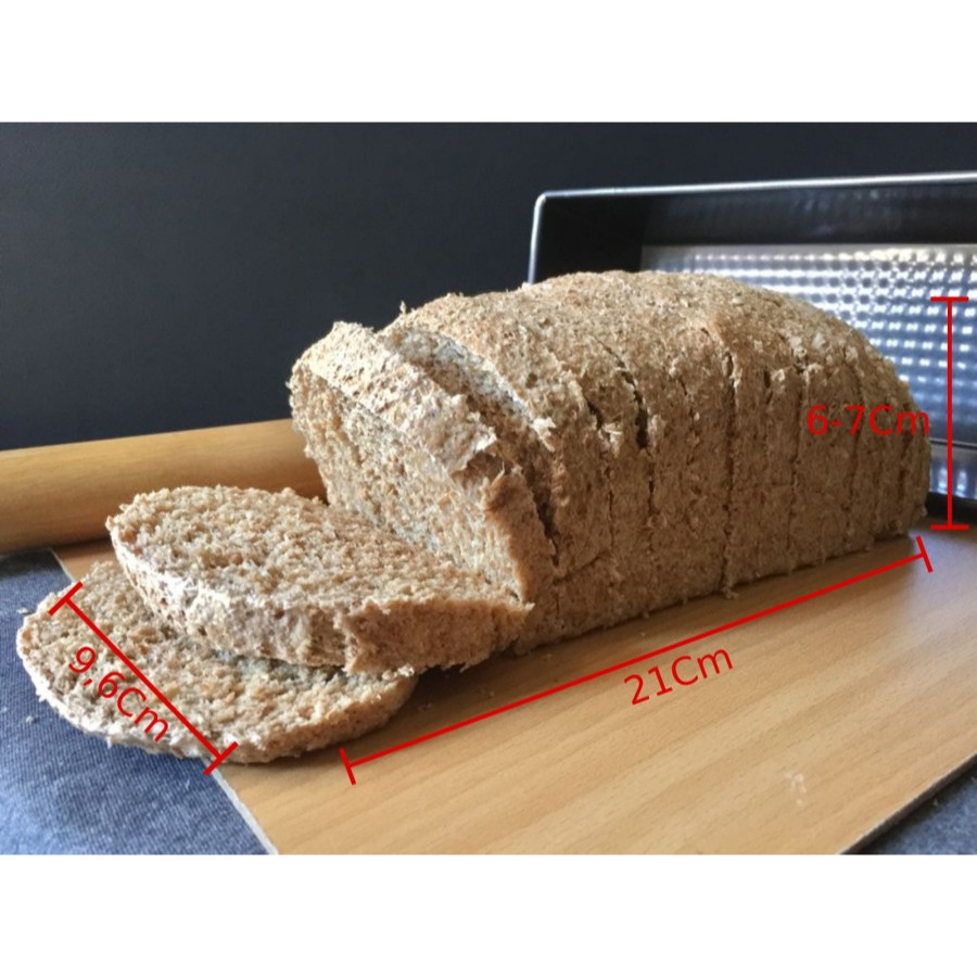 

Roti Gandum Made 100% Gandum Utuh - Whole Wheat Flour