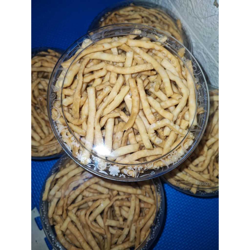 

stik bawang gurih renyah 500 gram toples kue lebaran