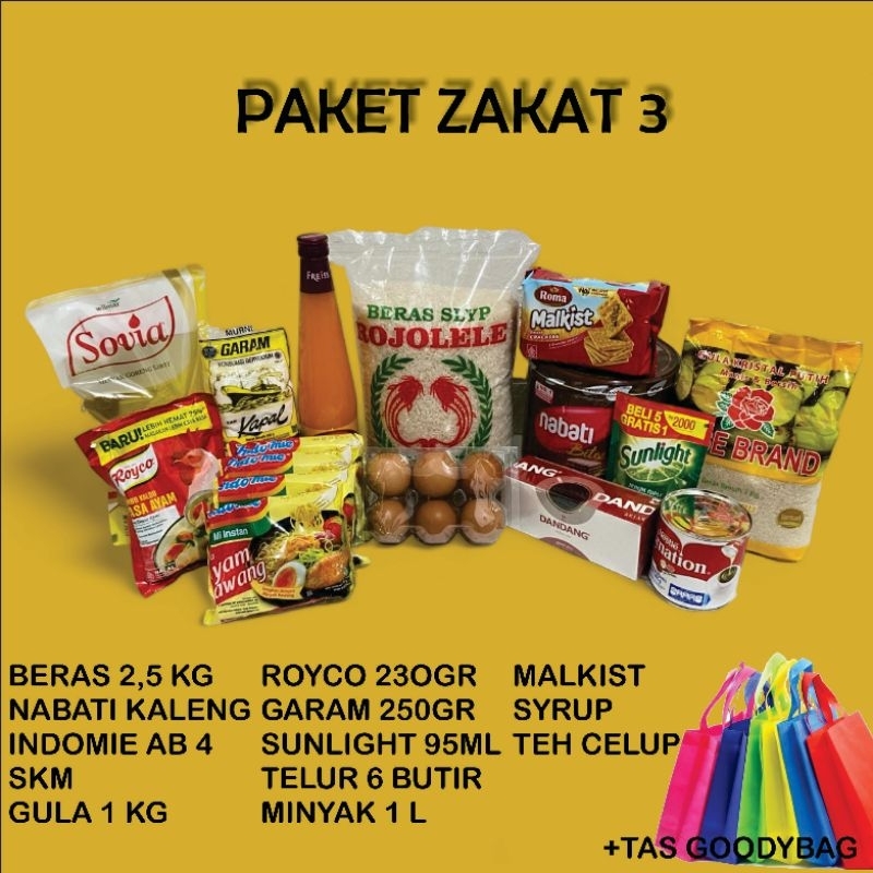 

Paket Sembako Zakat 3