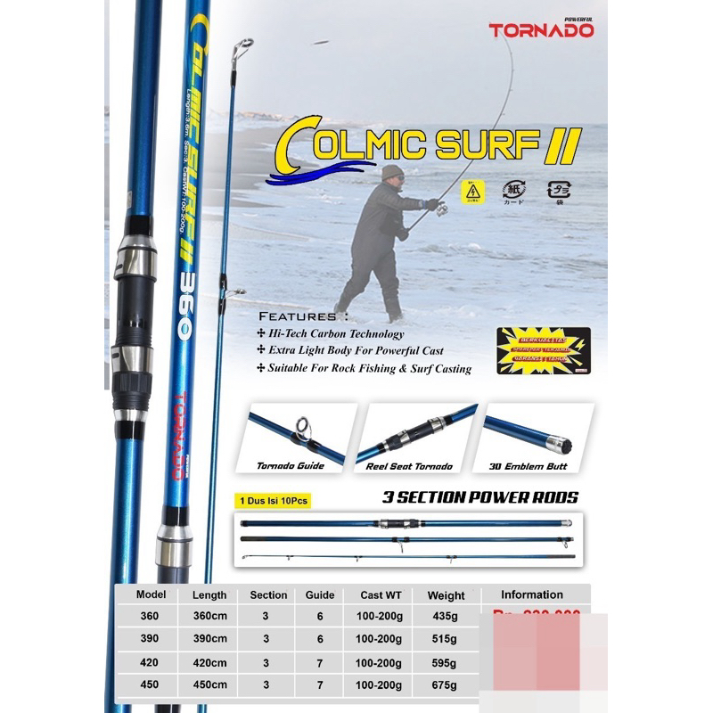 JORAN SAMBUNG 3 TORNADO COLMIC SURF II