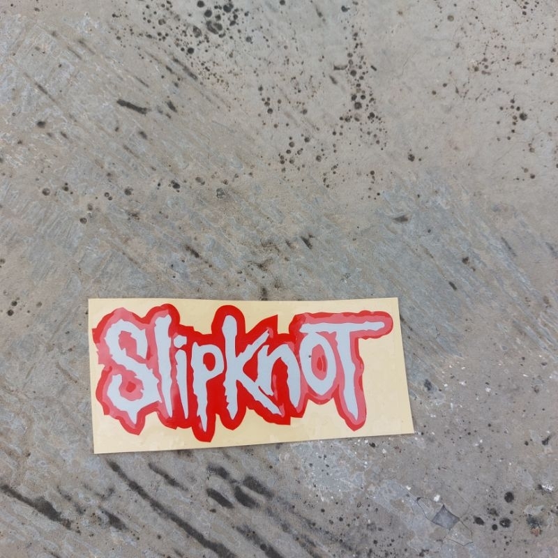 

STIKER - SLIPKNOT - CUTTING