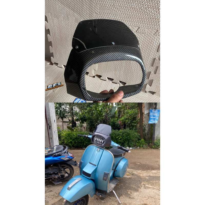 Gordon simex vespa px ps strada exlusive spartan motip carbone