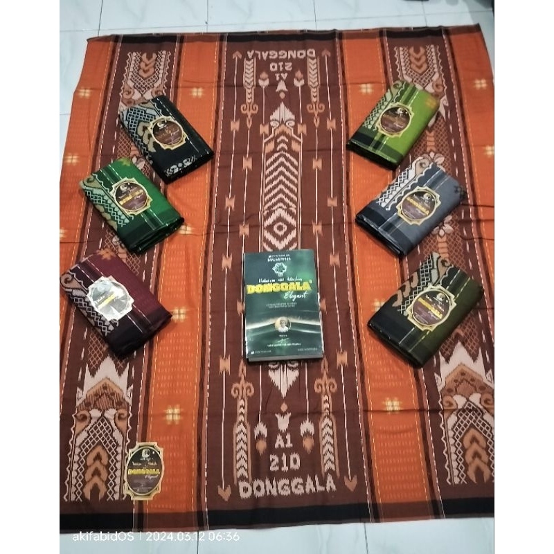 -akifabidOS- sarung DONGGALA SKT rayon murah langsung pabrik songket timbul bukan afkir bukan riject