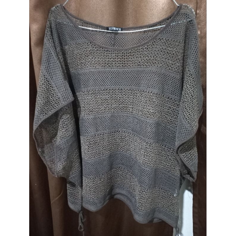 Rajut Cokelat Tua by Elvence