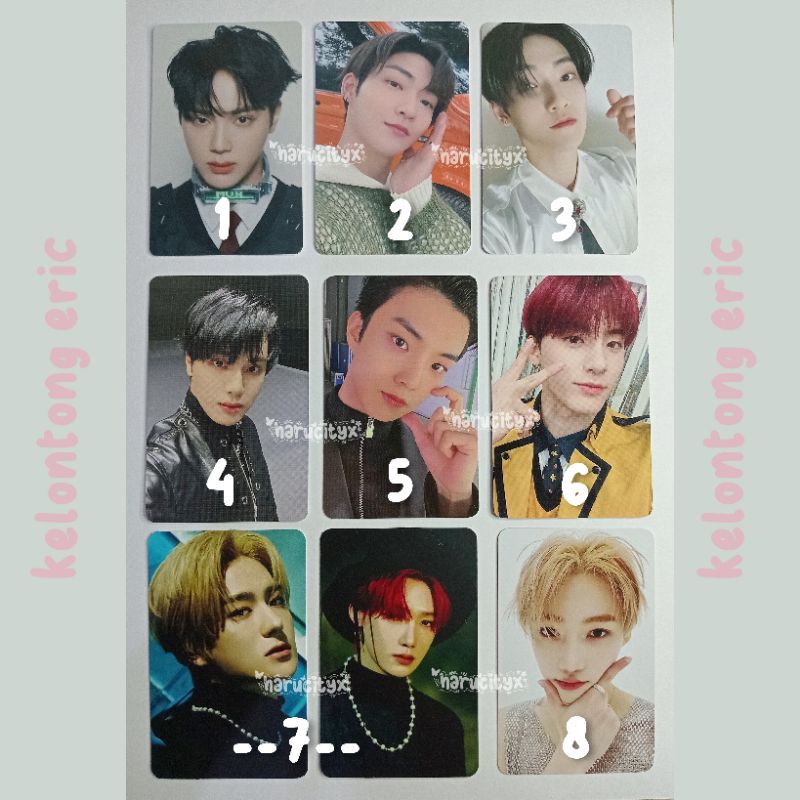 PHOTOCARD THE BOYZ ROAR PHANTASY GLITTER PRESENT HOLIDAY Q CHANGMIN HAKNYEON CHANHEE NEW KEVIN ERIC 