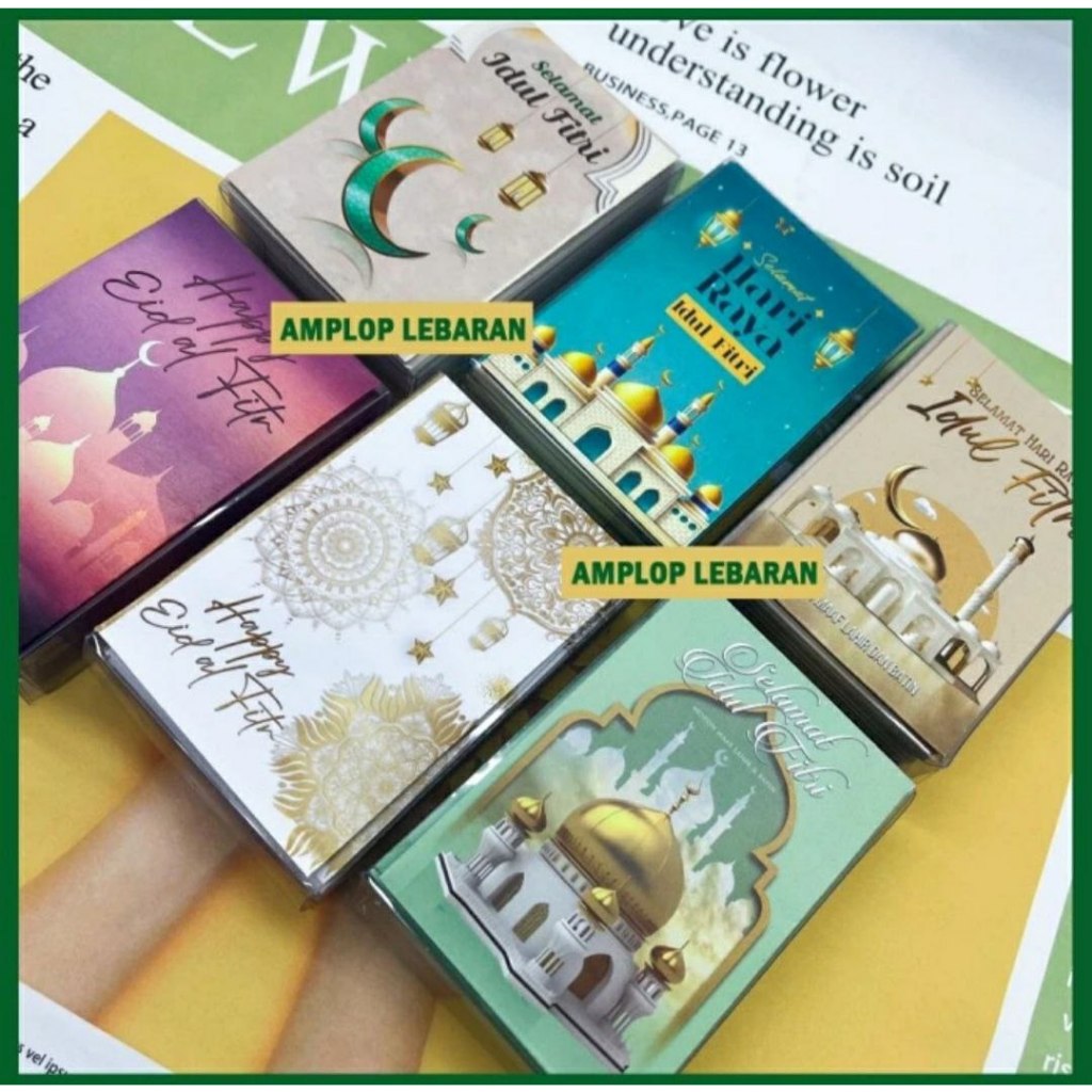 

Amplop Lebaran Idul Fitri Ramadhan Hari Raya Tempat Uang Kartu Ucapan Eceran - Putih