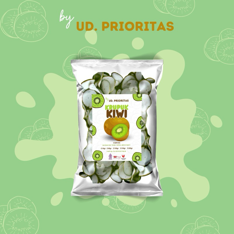 

Krupuk buah kiwi 100gr