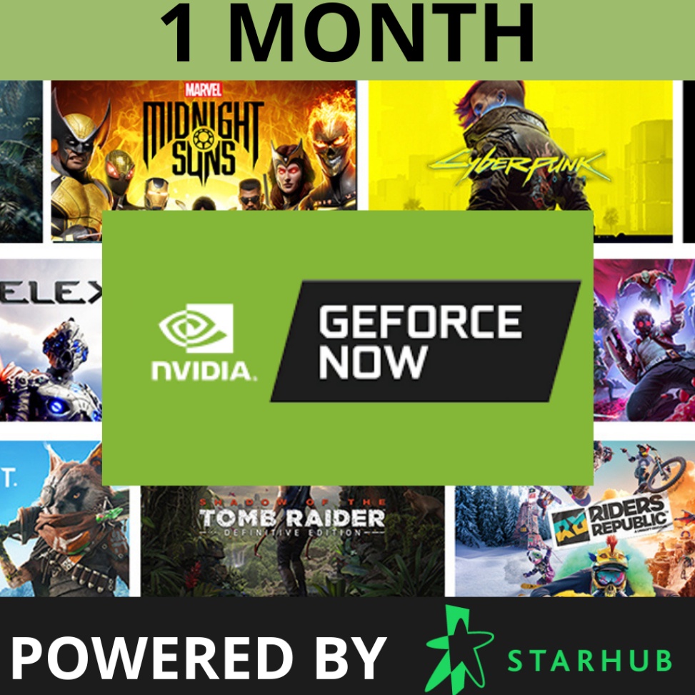 Sdh GeForce Now Cloud Gaming Starhub Singapura 1 Bulan Private d Terbaru Ready