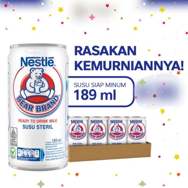 

Nestle bear brand 189ml
