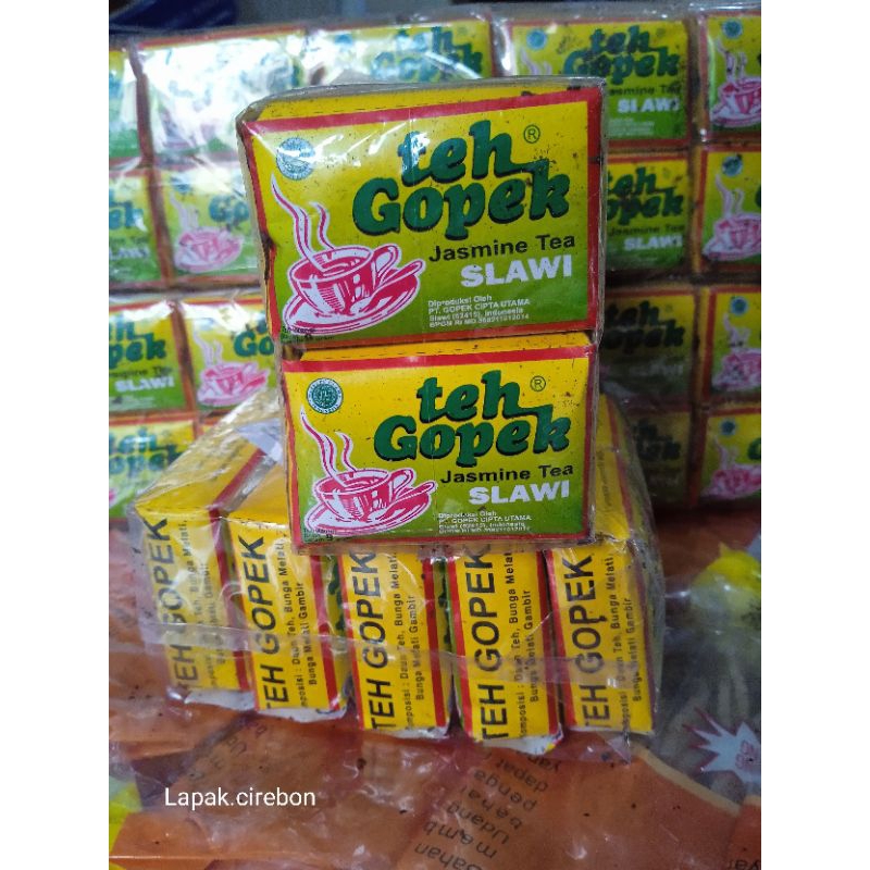 

TEH GOPEK SLAWI - TEH GOPEK KUNING ISI 10 PCS