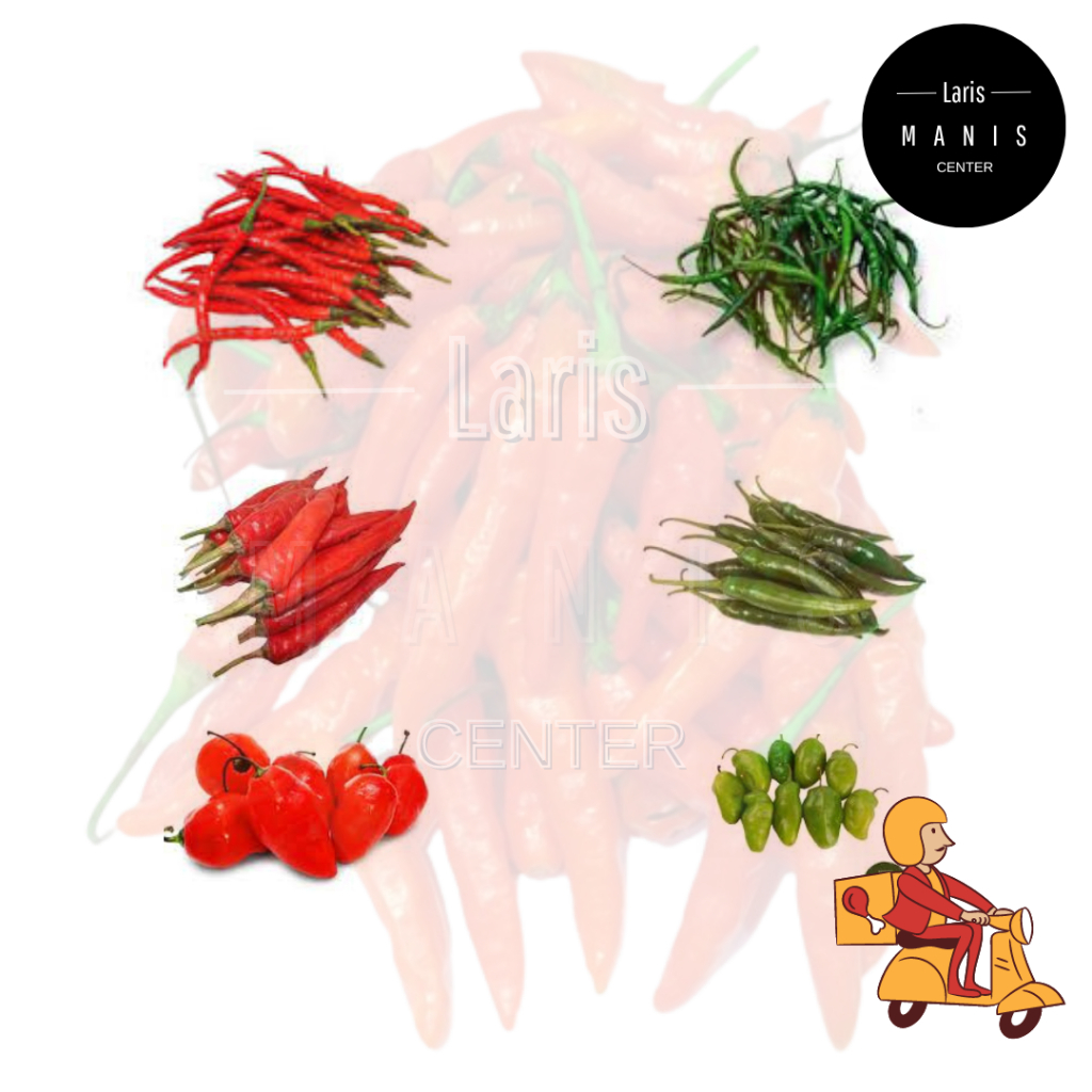 

Cabe 200gr | 100gr Cabe Rawit Merah Gendot Tanjung Cabe Keriting