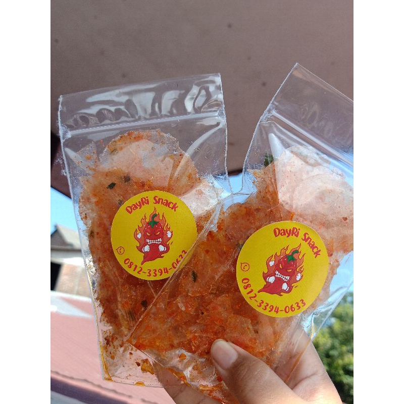 

KRIPCA-KRIPIK KACA PEDAS DAUN JERUK 50 Gram