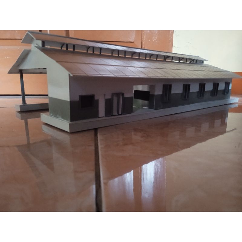 miniatur stasiun kereta api indonesia
