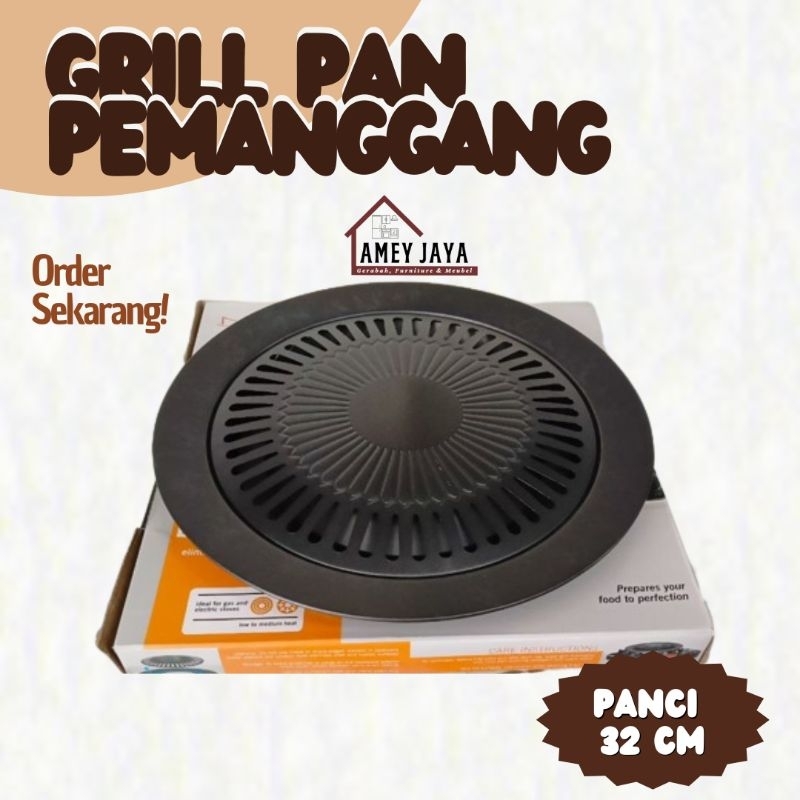 Pemanggang daging / Grill / Grill Pan