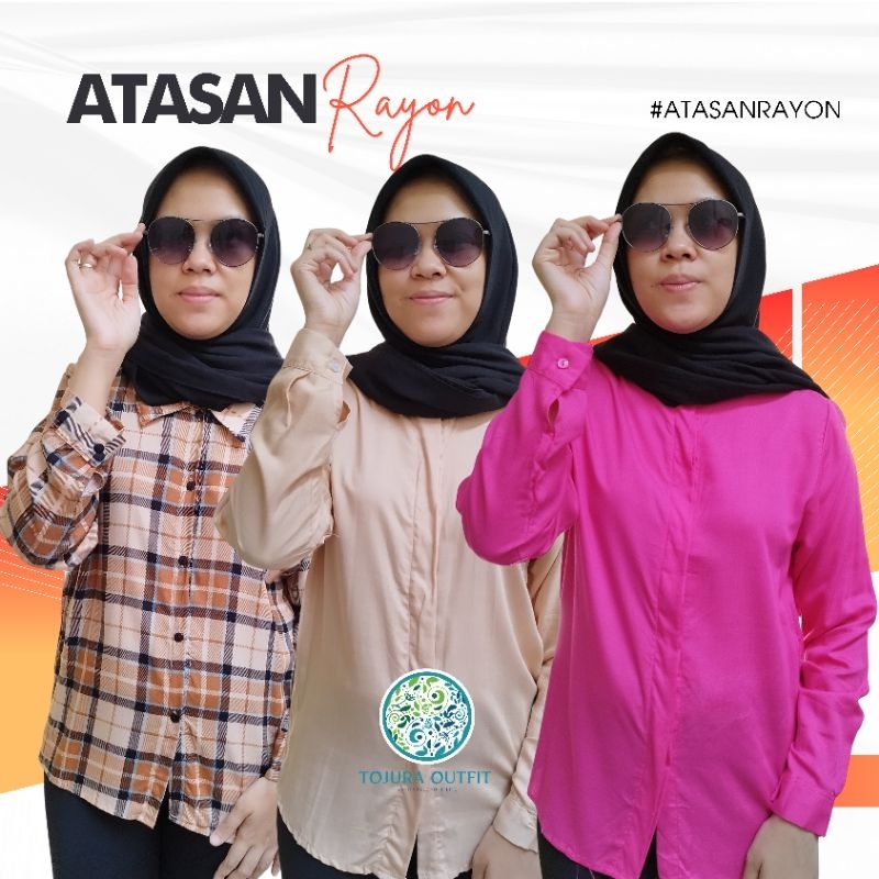 Atasan Rayon Twill