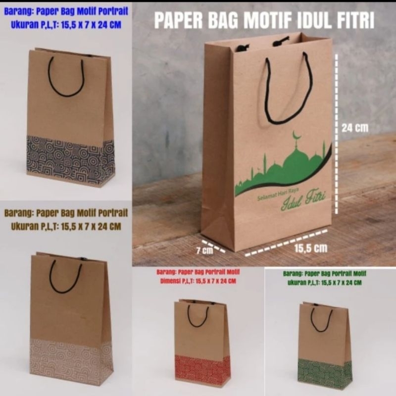 

PAPER BAG MOTIF (S)