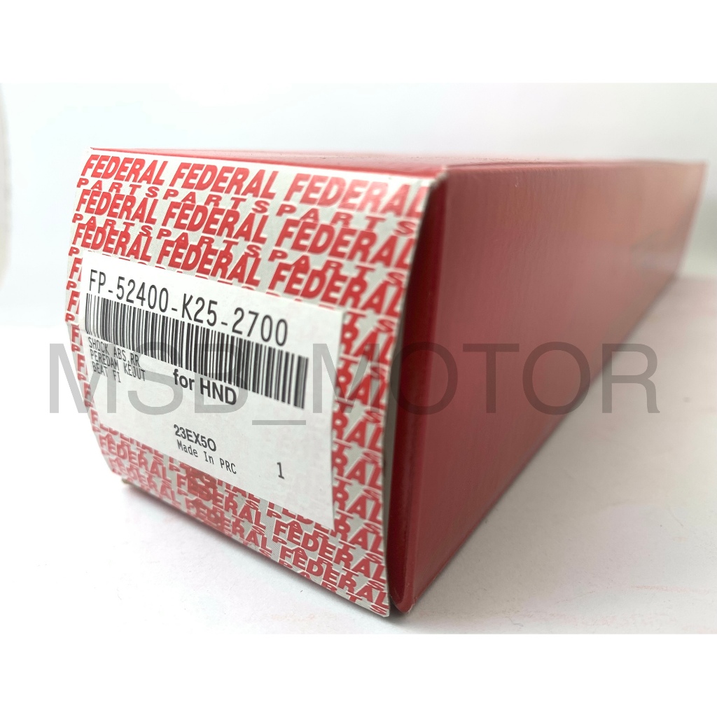 Shock Belakang K25 FEDERAL ORIGINAL BEAT FI SCOOPY FI