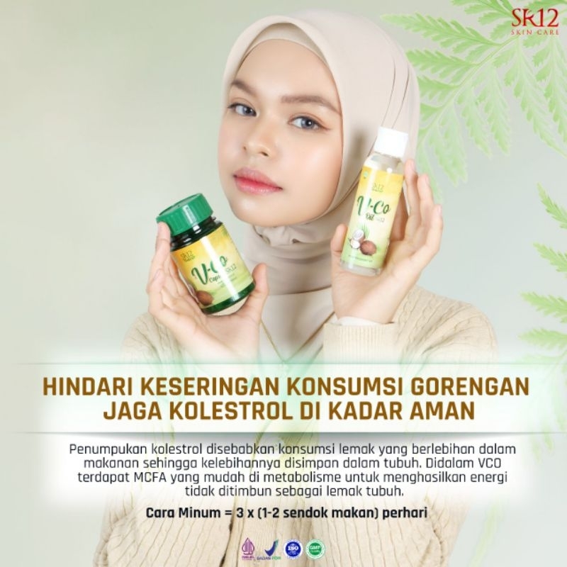

SR12 Virgin coconut oil & kapsul 100% saripati minyak kelapa murni