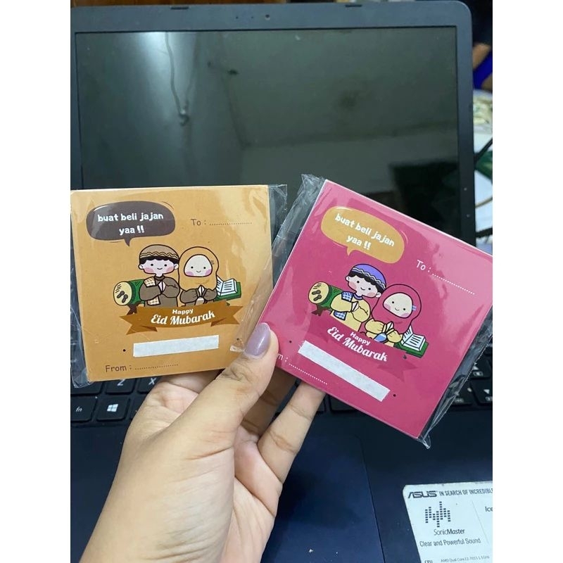 

Amplop sedotan unik buat lebaran