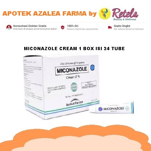 MICONAZOLE CREAM/SALEP ANTI JAMUR/KADAS/KURAP/PANU