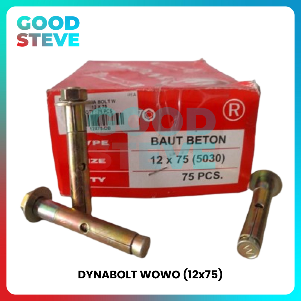 DYNABOLT WOWO ( 12 x 75 )