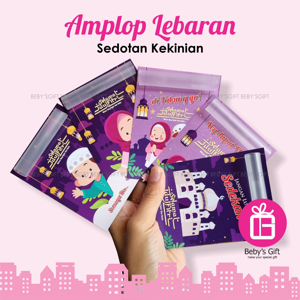 

Amplop Lebaran Sedotan Angpau Hari Raya Idul Fitri