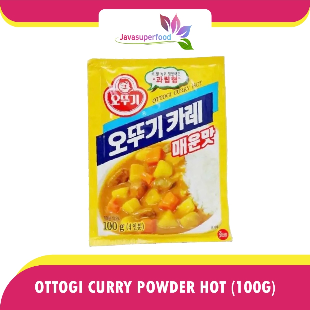 

Ottogi Curry Powder Hot 100g Bumbu kari korea otogi 100 gr pedas