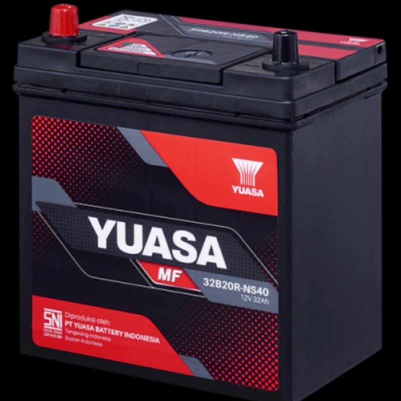 Aki mobil kering Yuasa NS 40 12V 32Ah