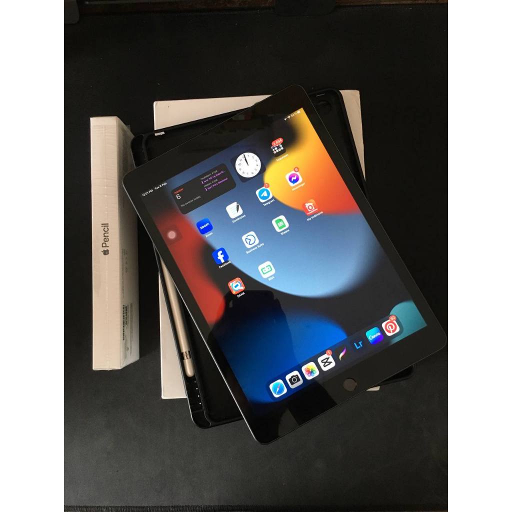 Ipad gen 9 + Apple Pencil second/bekas