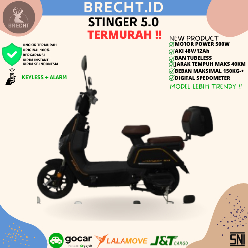 Sepeda Listrik Exotic Stinger 3.0 / Stinger 5.0 & Stinger 8.0 Exotic By Pacific 500 Watt Electric Bi
