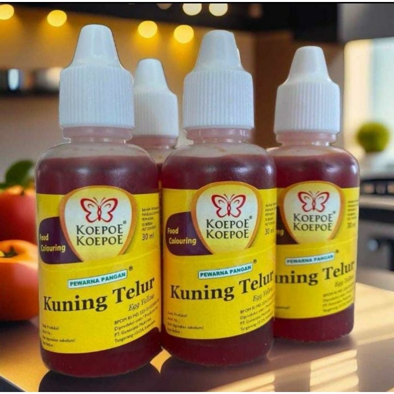 

Abigailcorner - Koepoe Koepoe | Pewarna Kuning Telur (30 ml)