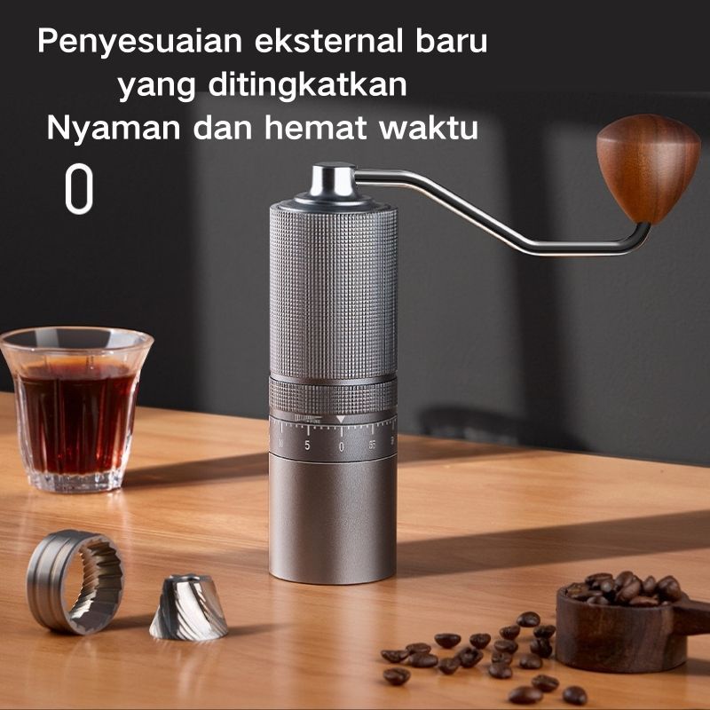 【pra-penjualan】Penggiling Kopi Manual, Penggiling Kopi, Mesin Kopi Manual, Inti Baja, Mesin Kopi Penggiling Penyesuaian Eksternal