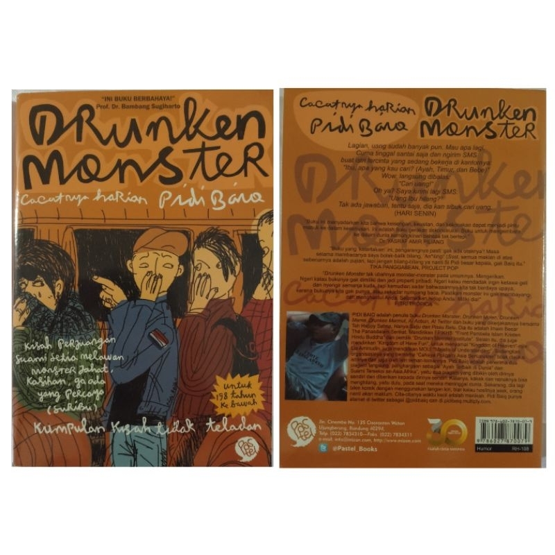 Buku Novel Preloved Second Bekas Original PIDI BAIQ