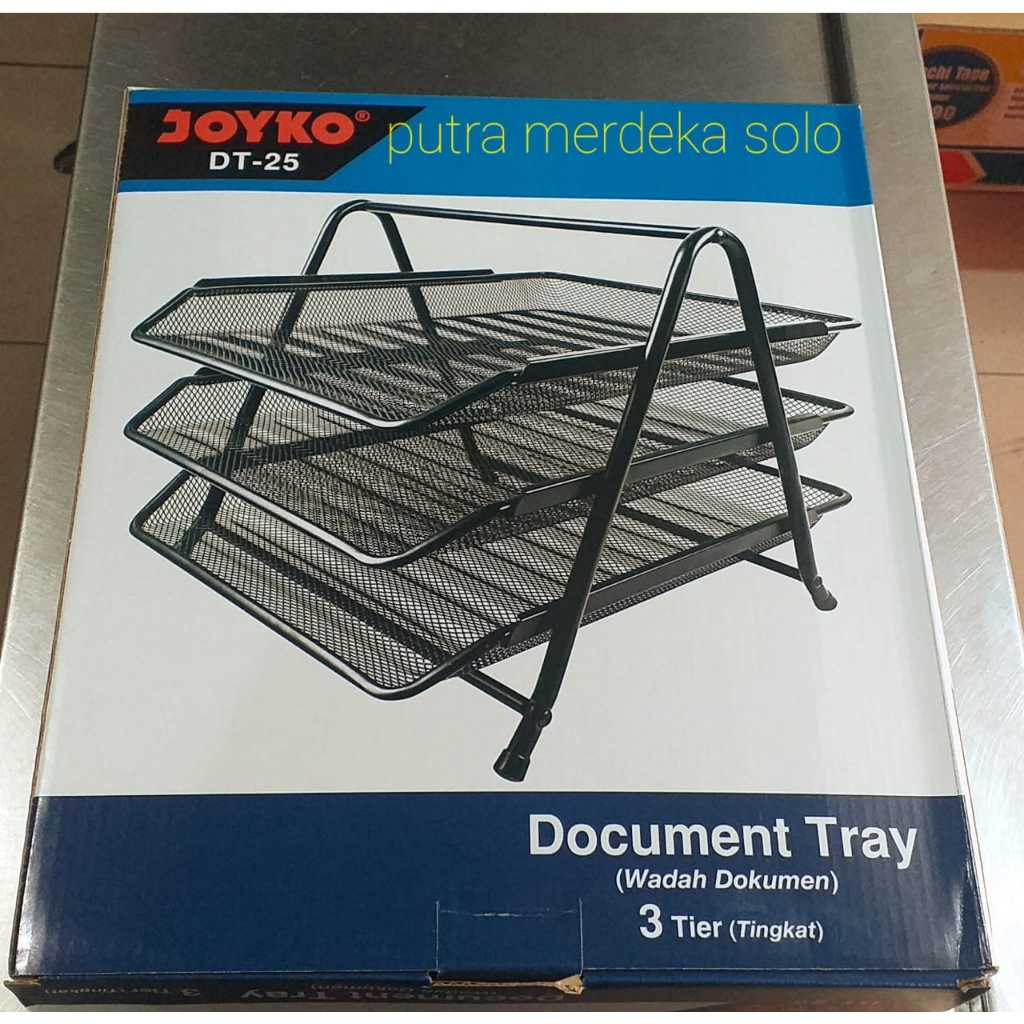 

Document Tray 3 Tingkat Joyko DT-25 / Rak Dokumen 3 Tier Joyko